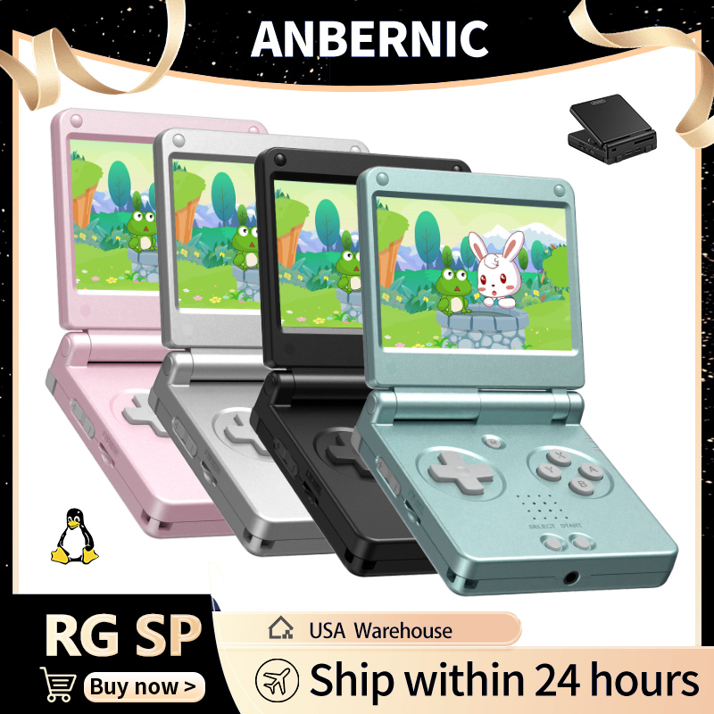 Party Games Download - Anbernic RGSP Retro Flip Handheld Game