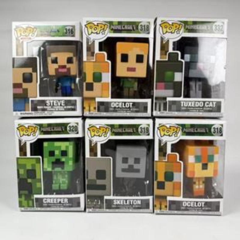 Party Games Minecraft - Funko Minecraft Steve Creeper Figure Game