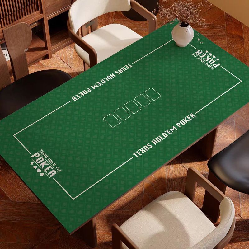 Simple Texas Hold'em Table Mat - Party Games Simple 评论和价格