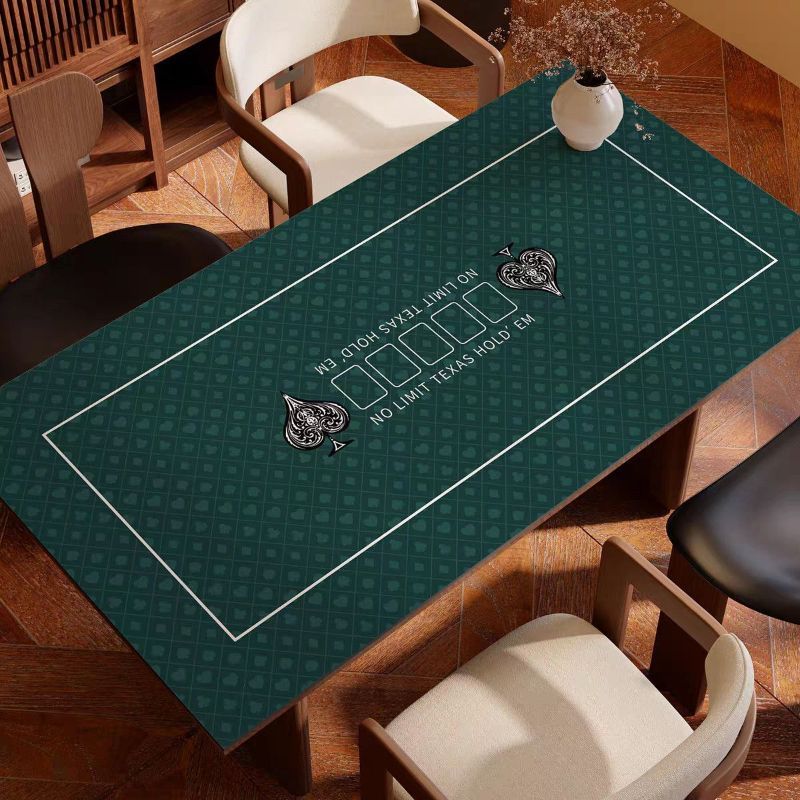 Simple Texas Hold'em Table Mat - Party Games Simple 评论和价格