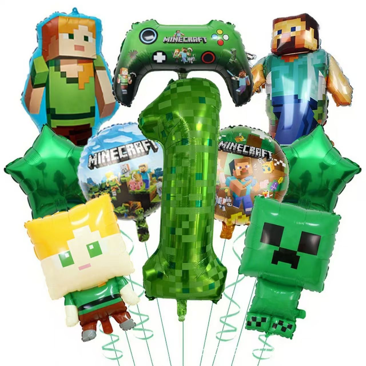 Hot New Game Minecrafts Green  - Party Games Minecraft 评论和价格