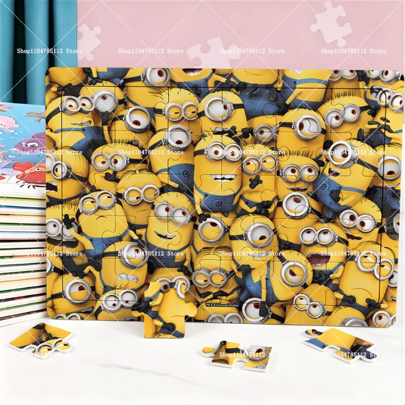 2026 Minions Puzzle Cartoon An - Party Games Simple 评论和价格