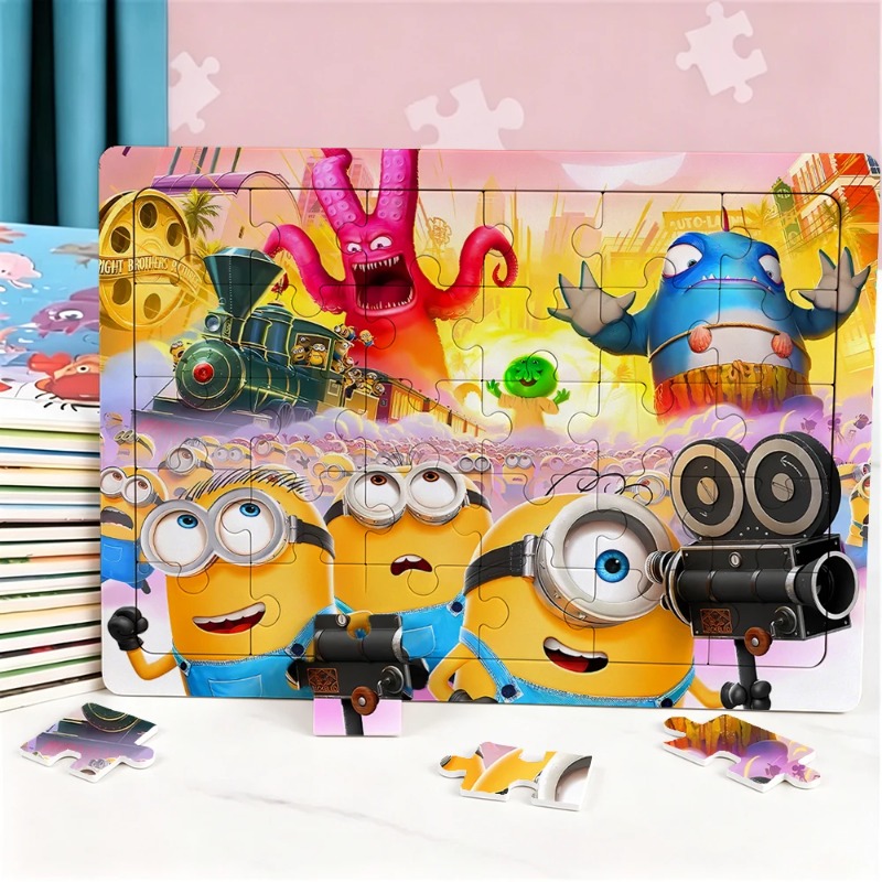2026 Minions Puzzle Cartoon An - Party Games Simple 评论和价格