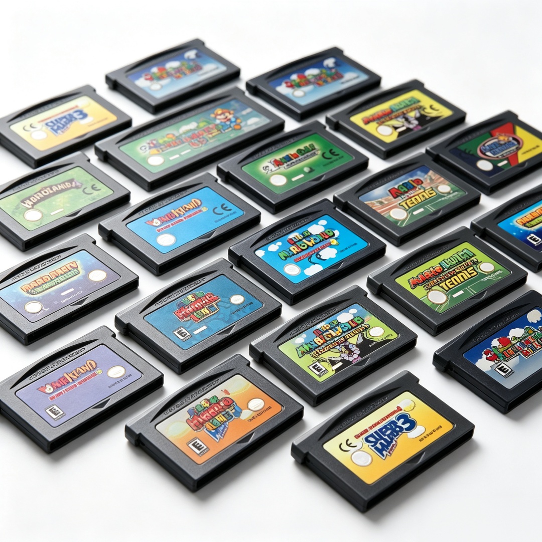 Retro 32 Bit GBA Game Cartridg - Party Games Mario 评论和价格