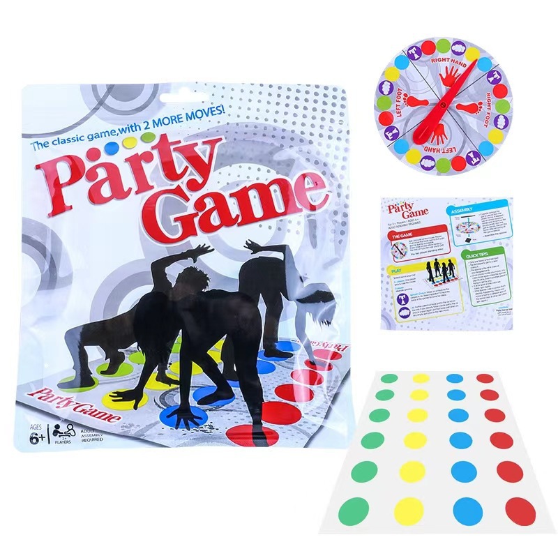 Twister Party Game - Family In - Party Games For 5 Year Olds Indoors 评论和价格