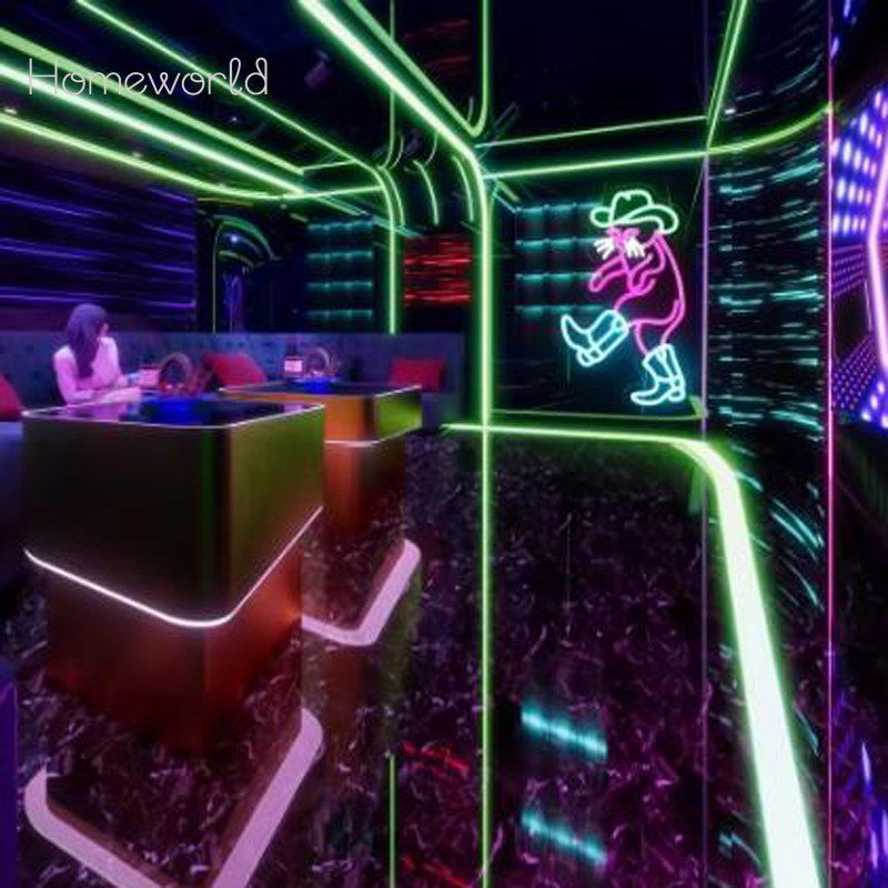 Cowboy Cat Neon Light Sign Dim - Party Games Shop 评论和价格