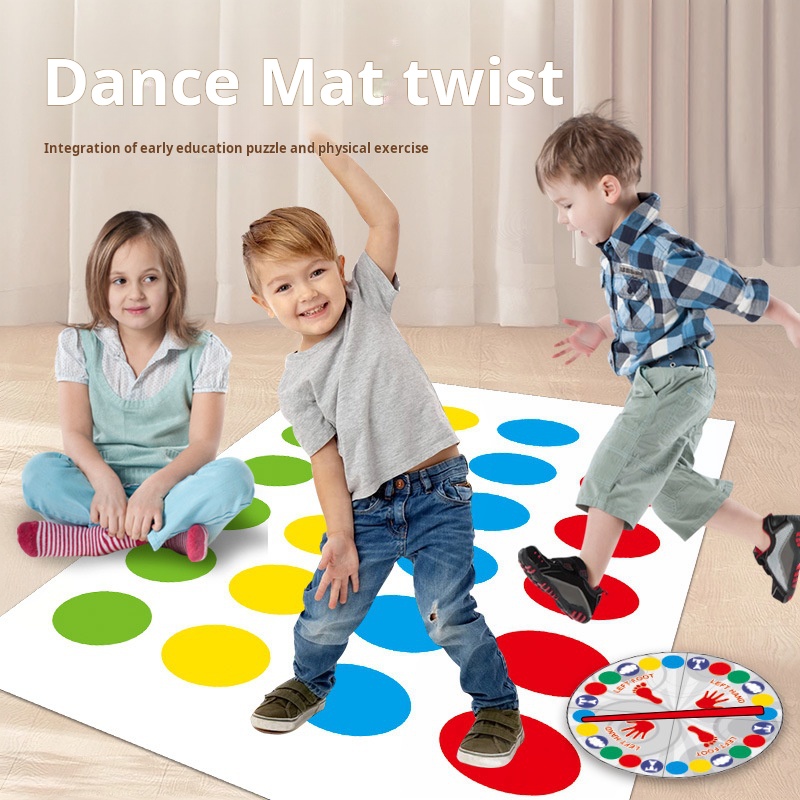 Family Party Game Twister Game - Party Games For 5 Year Olds Indoors 评论和价格