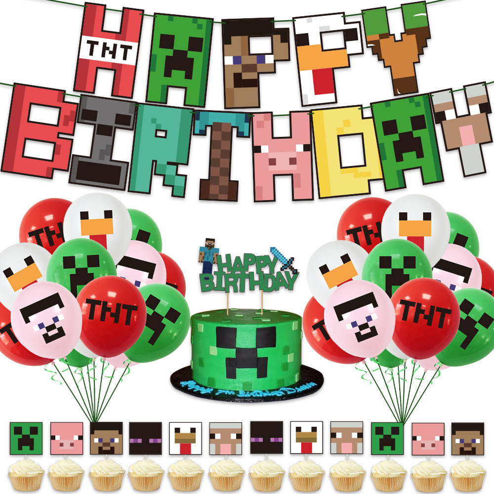  38pcs a set for Minecrafte H - Party Games Minecraft 评论和价格