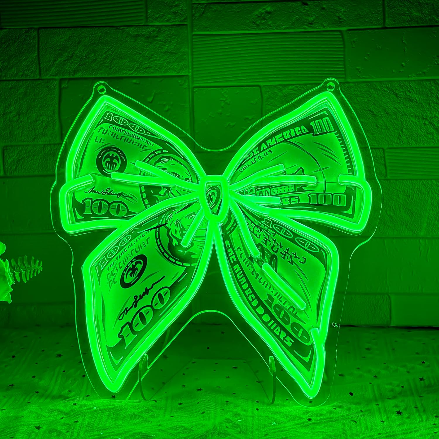 Money Neon Sign USB Powered LE - Party Games Shop 评论和价格