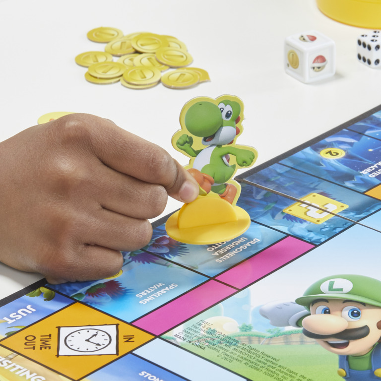 Hasbro MONOPOLY Super Mario Ca - Party Games Mario 评论和价格