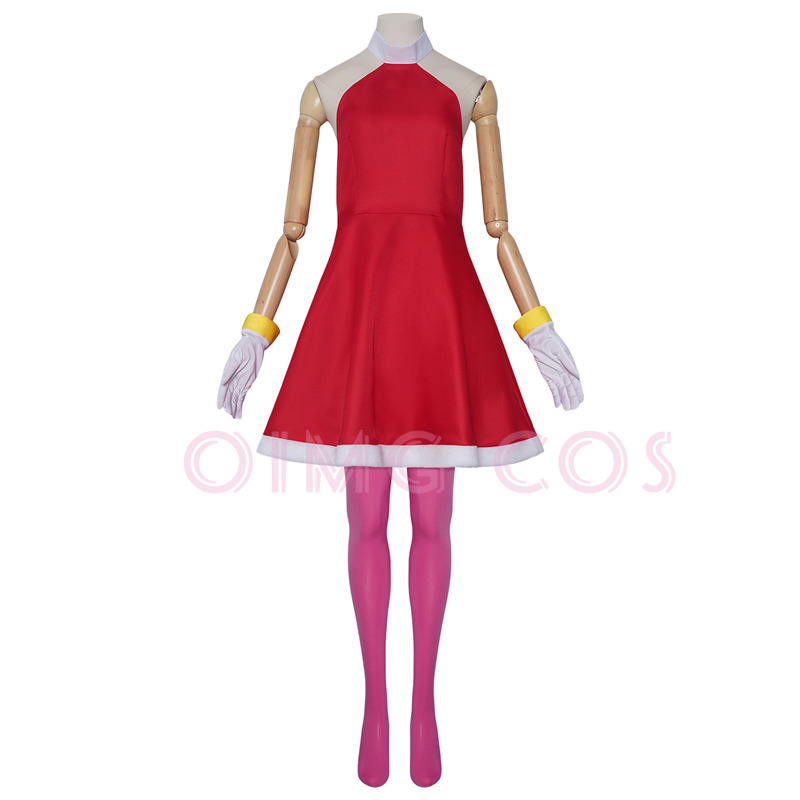 Amy Rose Cosplay Costume Adult - Party Games Carnival 评论和价格