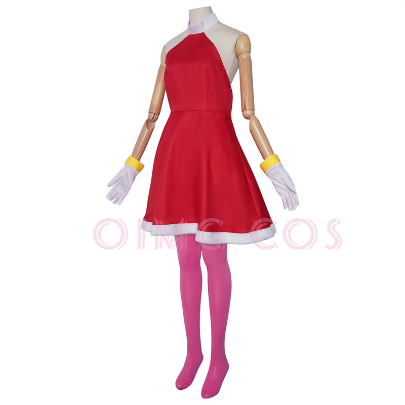 Amy Rose Cosplay Costume Adult - Party Games Carnival 评论和价格