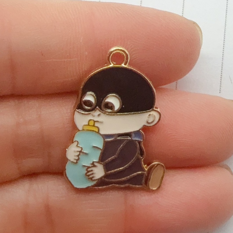 10pcs alloy drip oil cartoon p - Party Games Crazy 评论和价格