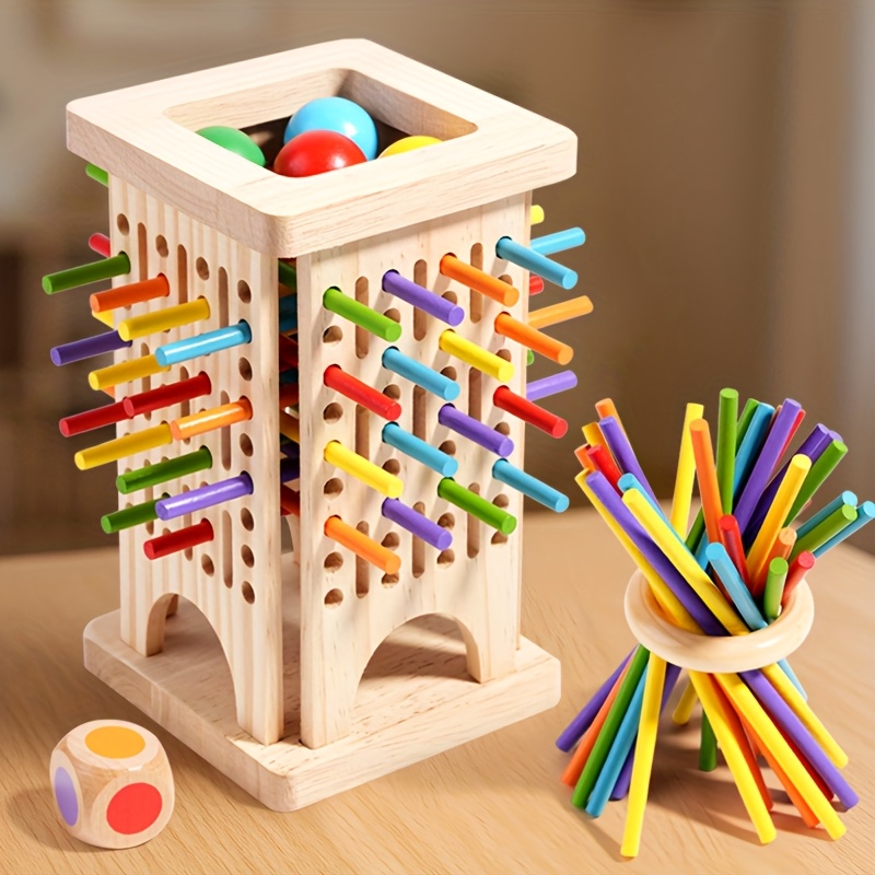 Montessori Wooden Board Game C - Party Games Kids Indoor 评论和价格