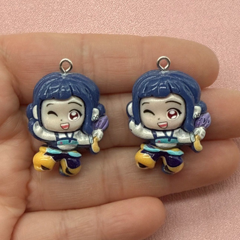 10pcs resin cartoon pendant, D - Party Games Crazy 评论和价格