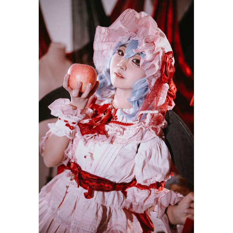 Remilia Scarlet Cosplay Costum - Party Games New 评论和价格