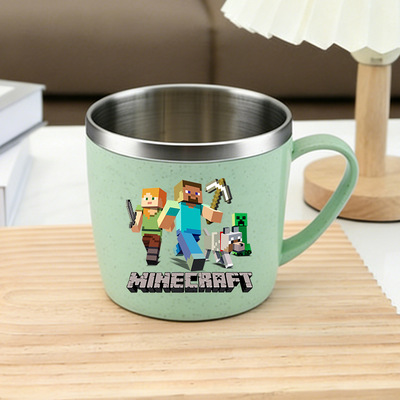 Minecrafted Stainless Steel Wa - Party Games Minecraft 评论和价格