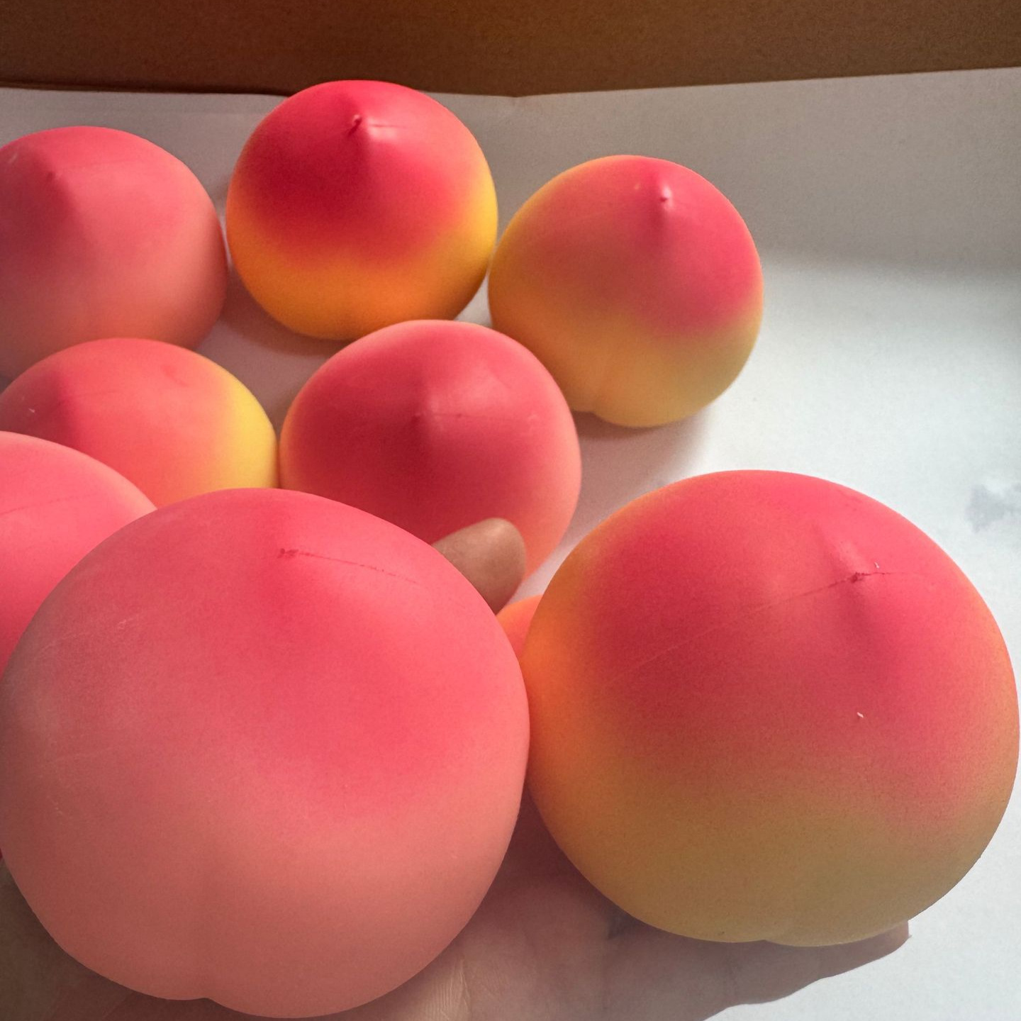 Crispy Sound Peach Fruit Squis - Party Games Crazy 评论和价格