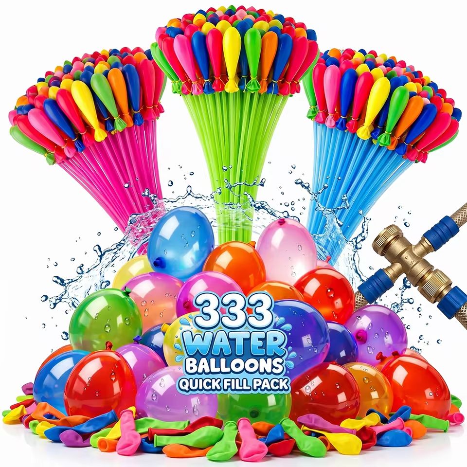 333Pcs Quick Fill Water Balloo - Quick Games Party 评论和价格