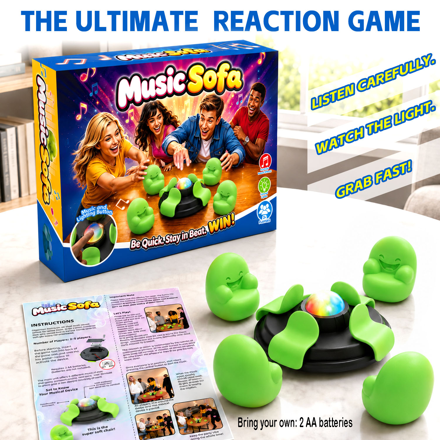 Children's Musical Chair Grab  - Quick Games Party 评论和价格
