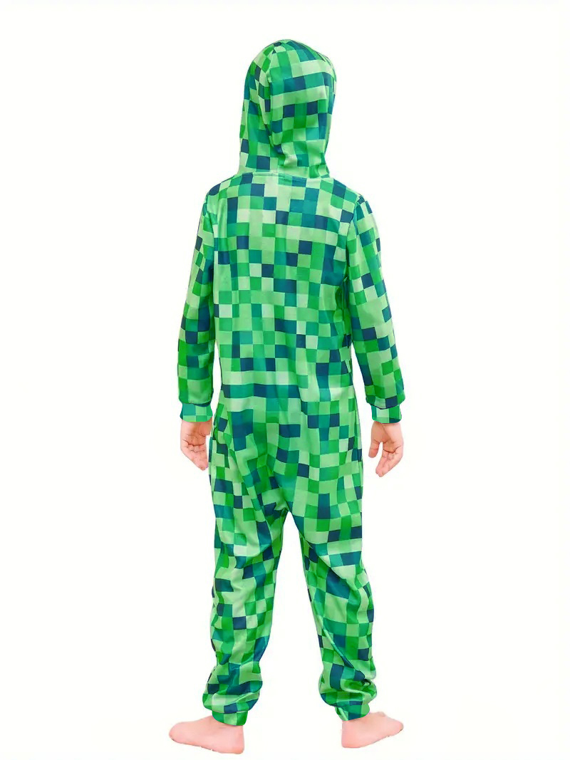 Creeper costume Carnival Boys' - Party Games Minecraft 评论和价格