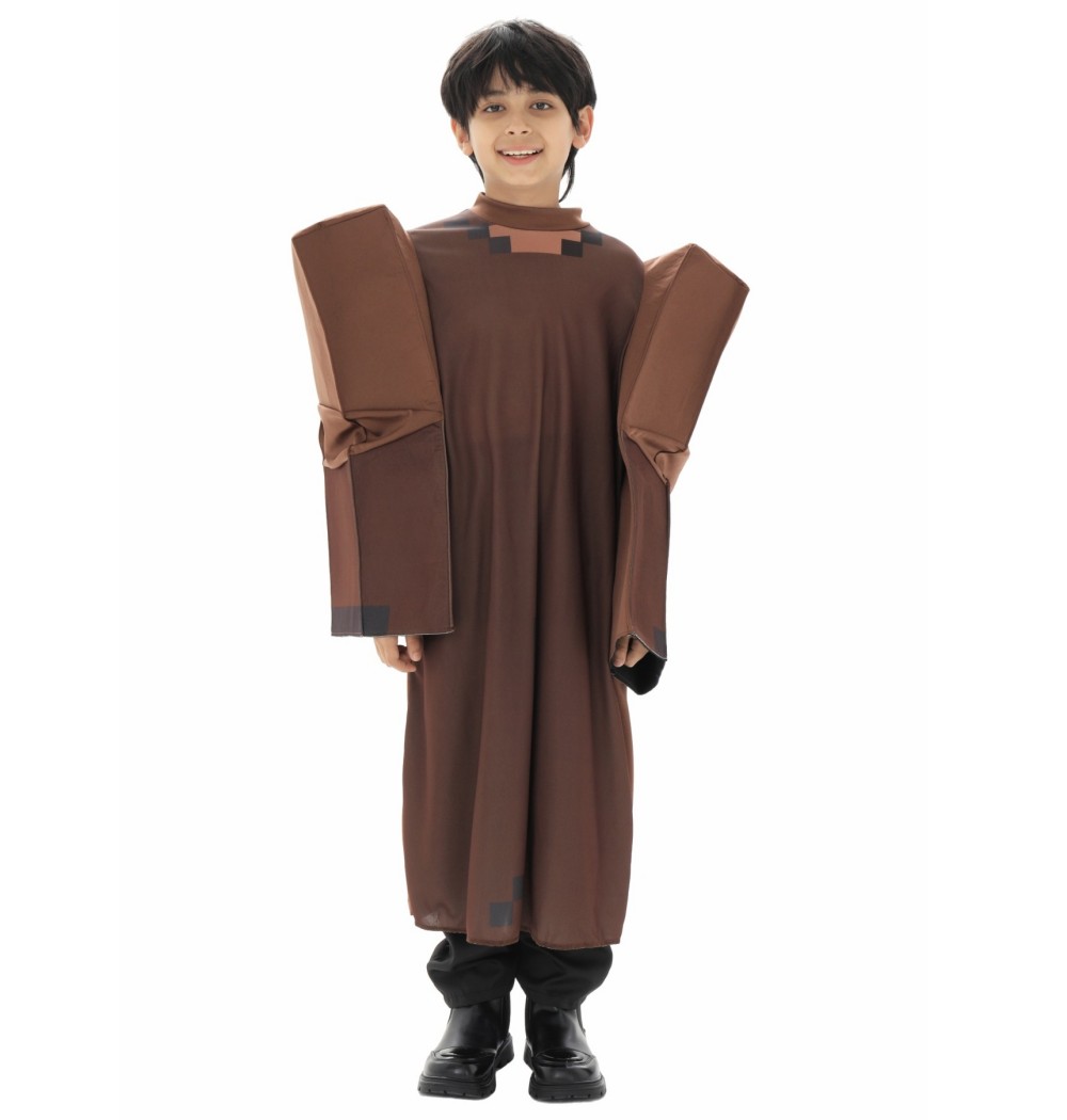 Boys Craft Villager Costume Ga - Party Games Minecraft 评论和价格