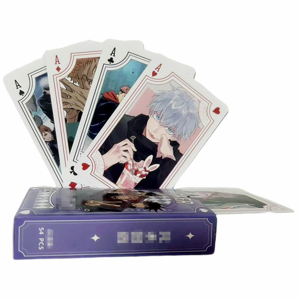 Jujutsu Kaisen Playing Poker C - Party Games Kids Indoor 评论和价格