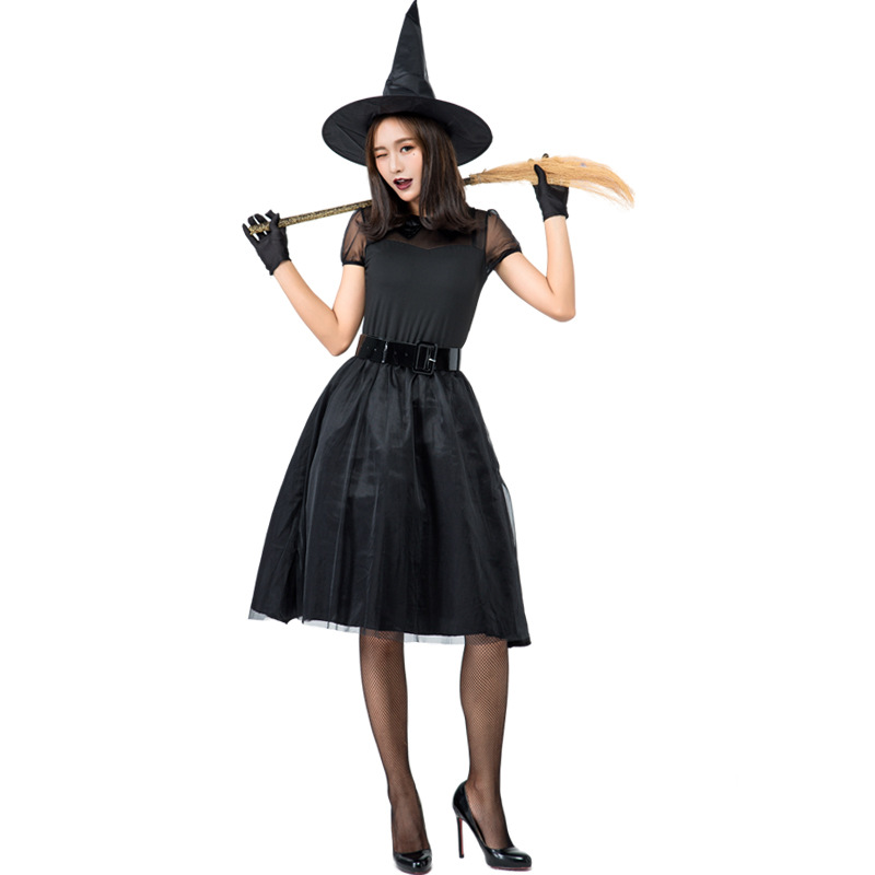 Japanese Halloween Black Veil  - Party Games Simple 评论和价格