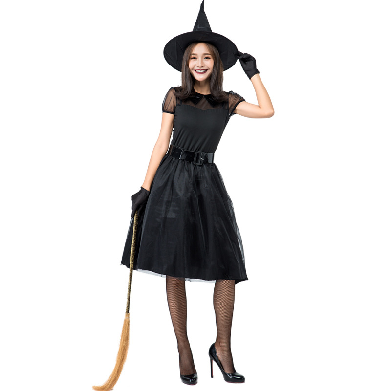 Japanese Halloween Black Veil  - Party Games Simple 评论和价格