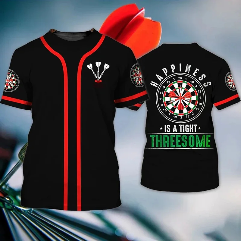 Darts Roulette T-shirt Men's B - Quick Games Party 评论和价格