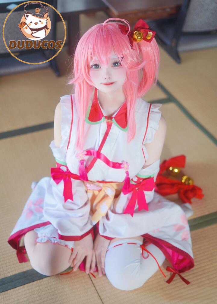 Hololive Sakura Miko Cosplay C - Party Games New 评论和价格