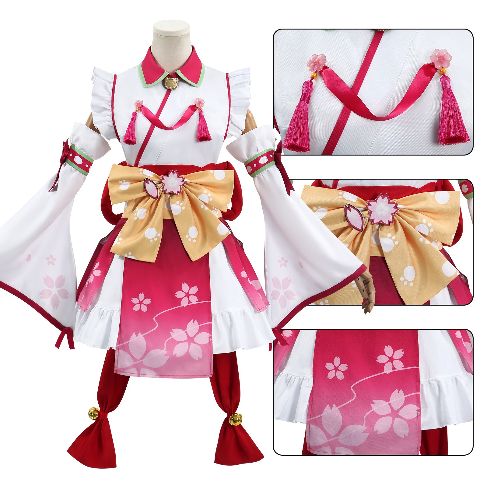 Hololive Sakura Miko Cosplay C - Party Games New 评论和价格