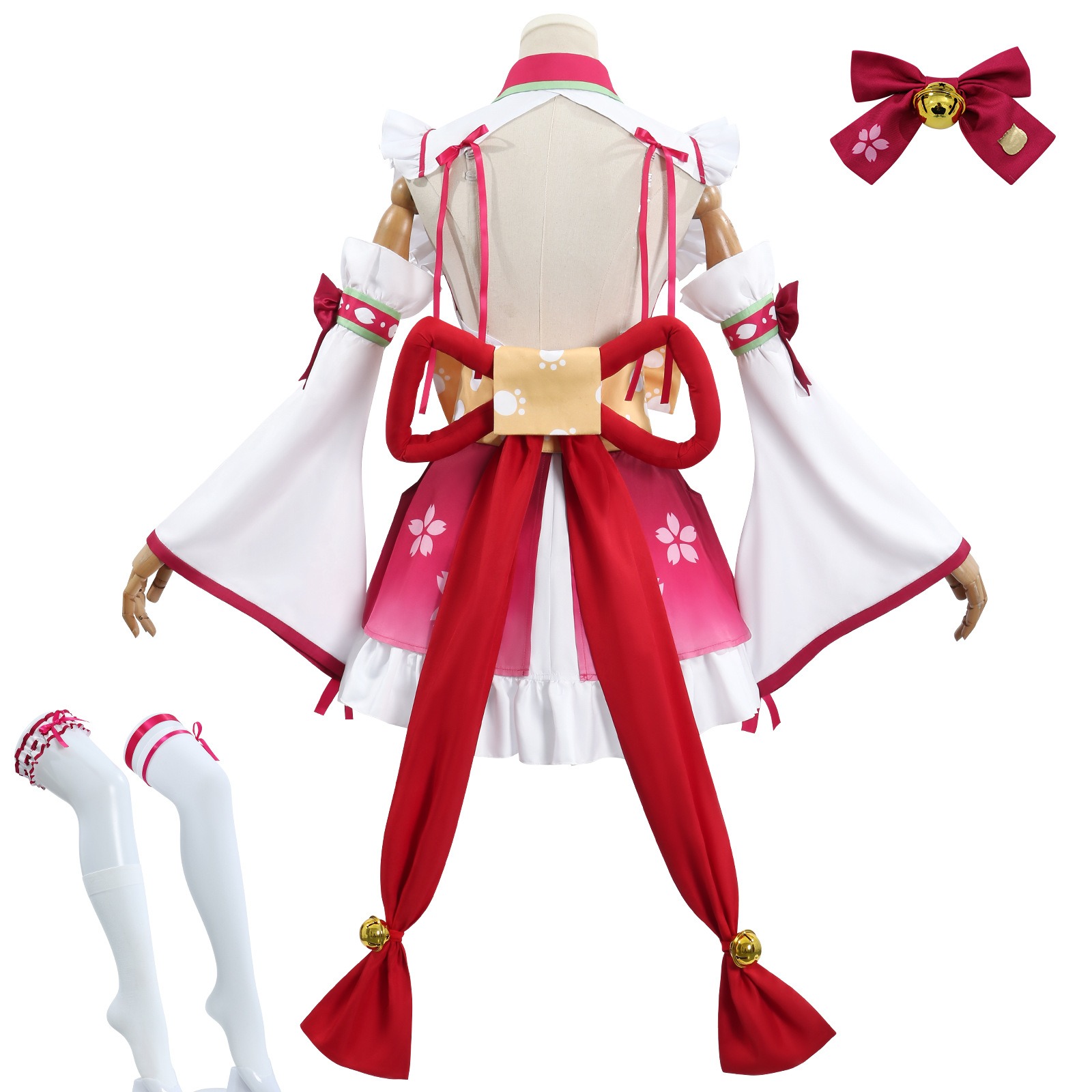 Hololive Sakura Miko Cosplay C - Party Games New 评论和价格