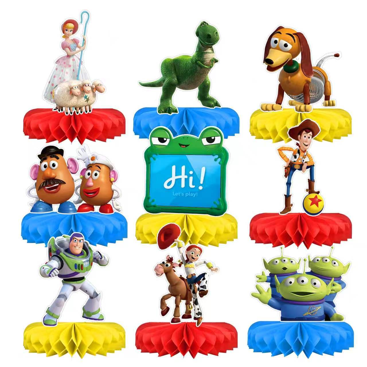 Toy Story 5 Honeycomb Centerpi - Party Games Crazy 评论和价格