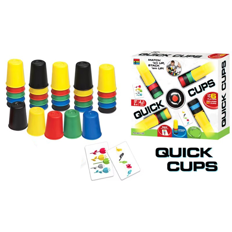 Stacking Cup Board Games Toys  - Quick Games Party 评论和价格