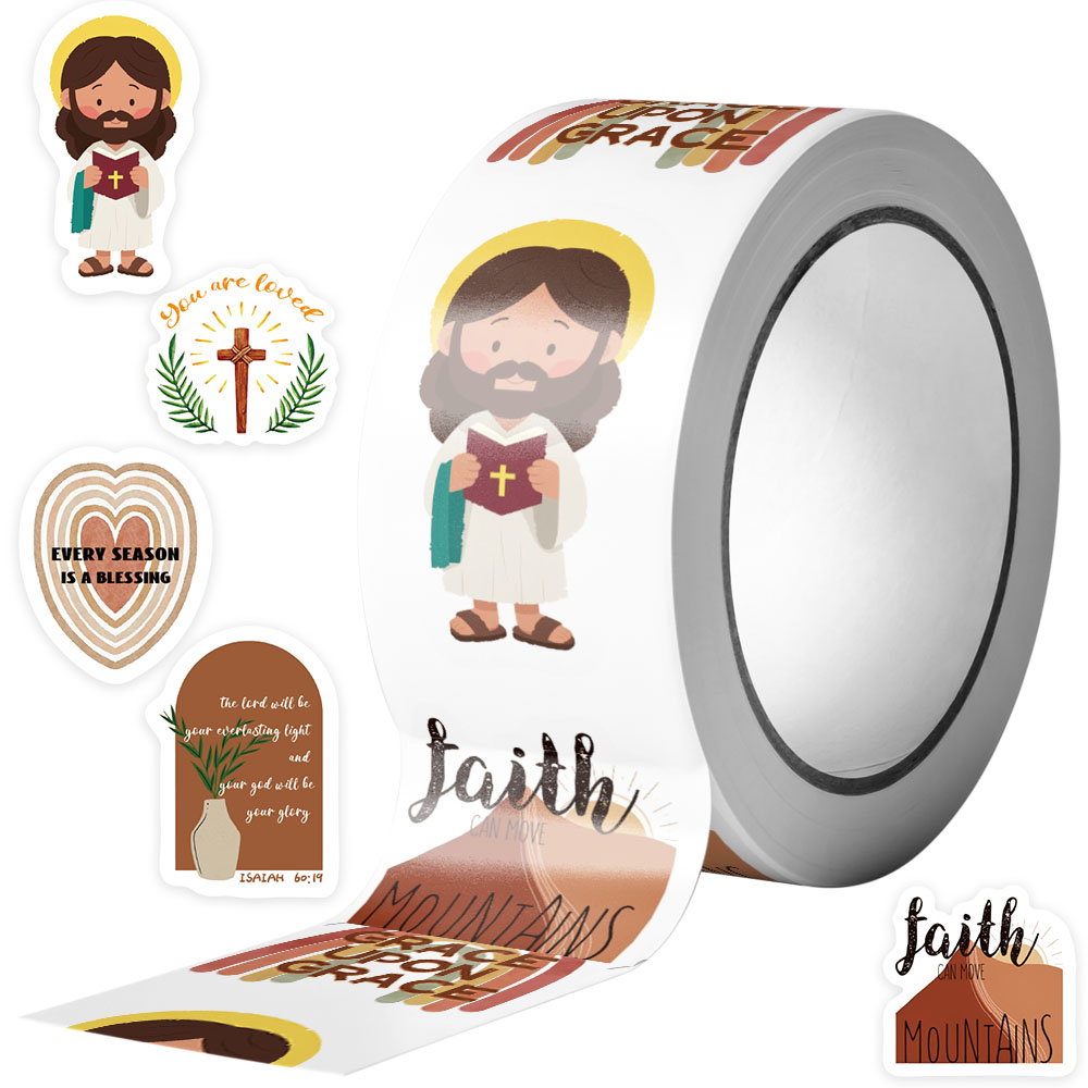 500pcs Jesus Bible Sticker For - Party Games Switch 评论和价格