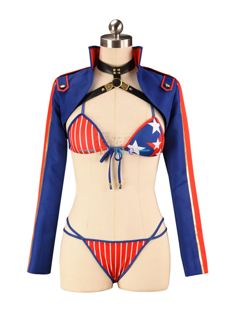 FGO Saber Cosplay Costume Miya - Party Games Summer 评论和价格