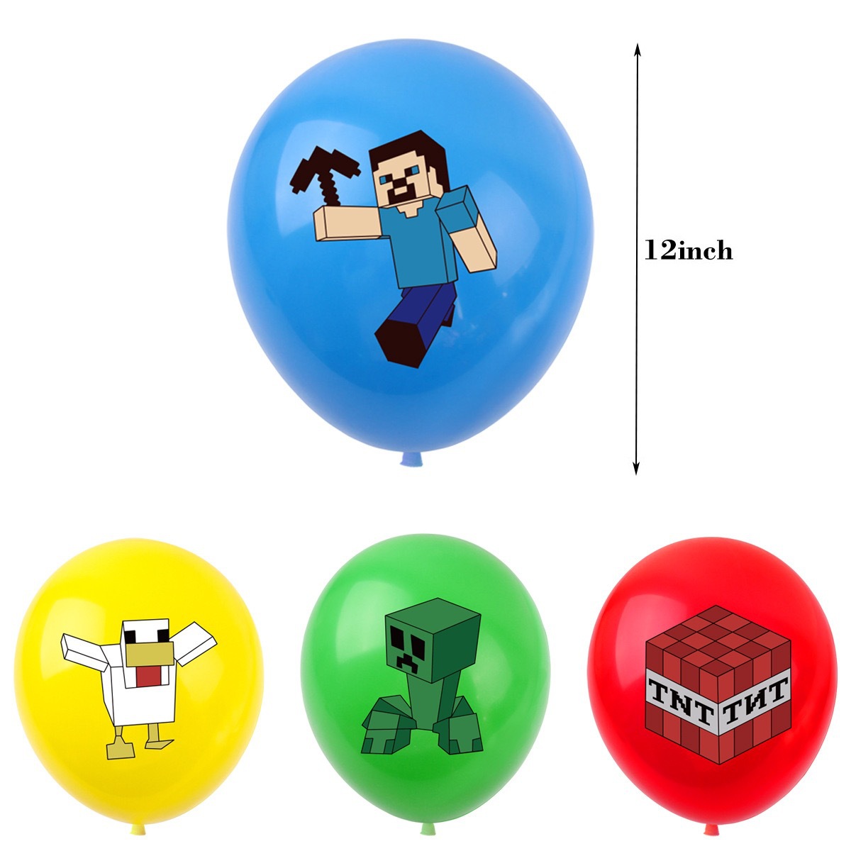 50/100pcs for Minecrafte Pixel - Party Games No Props 评论和价格