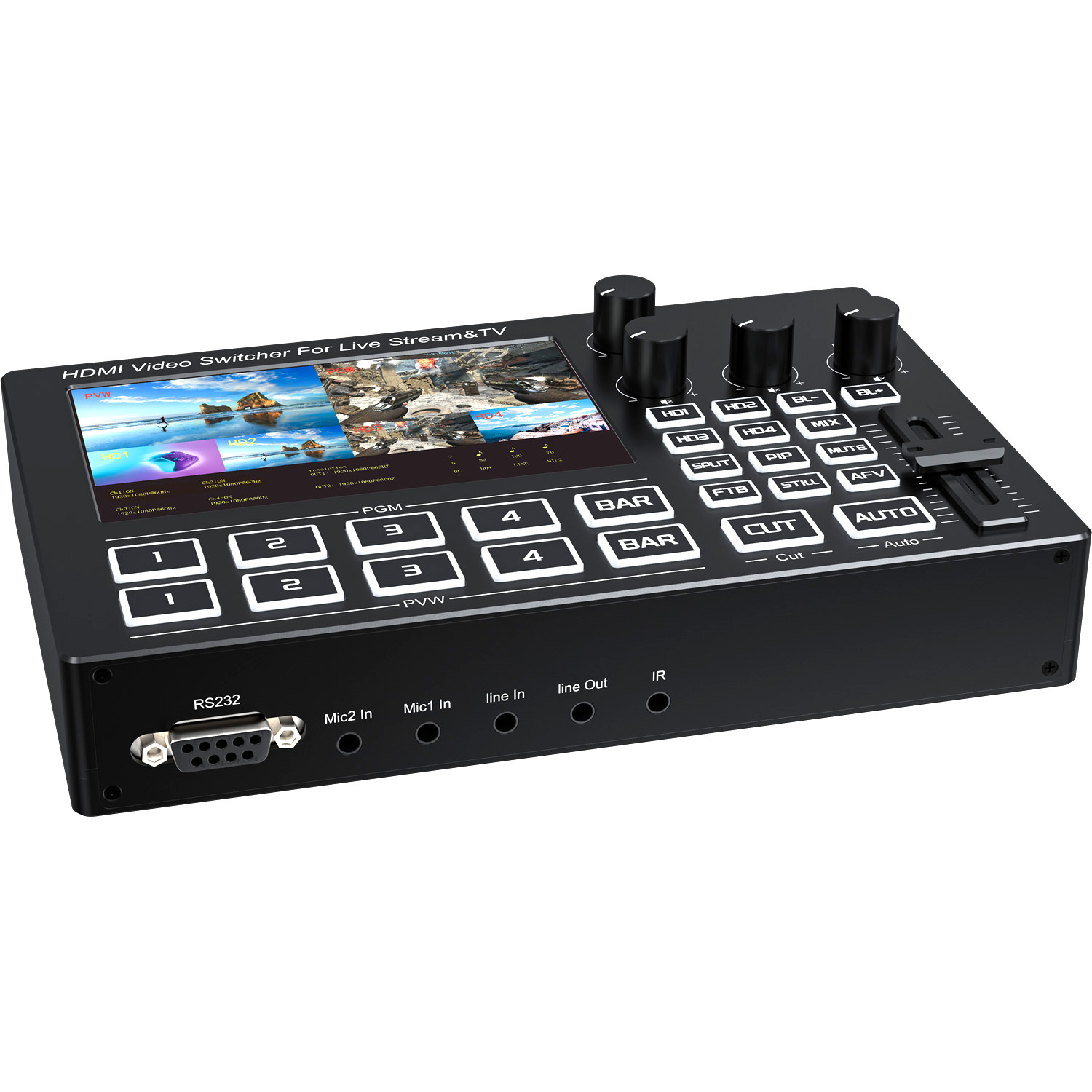 1080P 4 Channel HDMI Live Stre - Party Games Switch 评论和价格