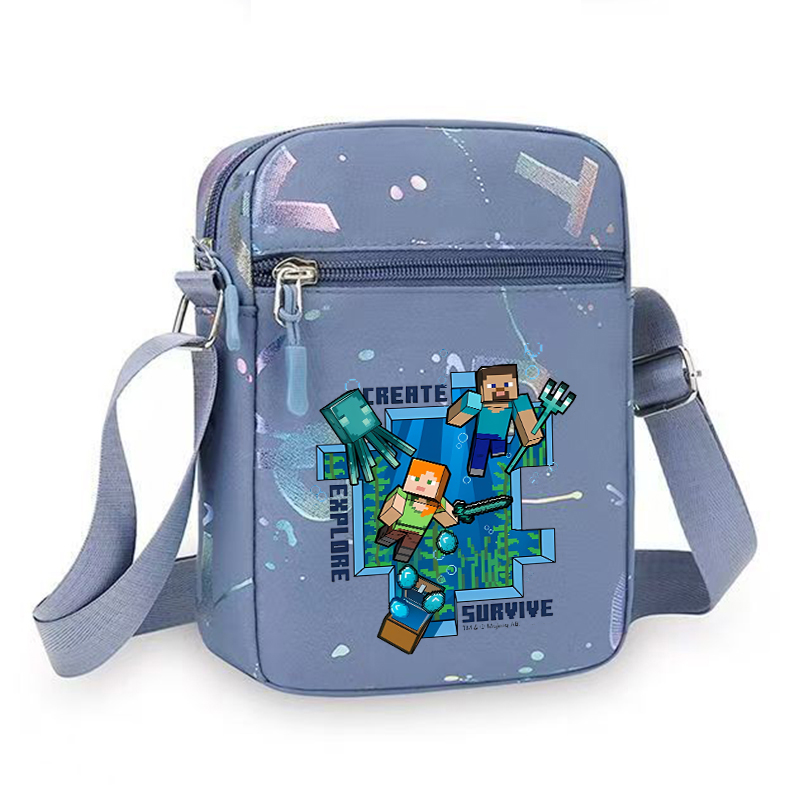 Game Themed Shoulder Bag Minec - Party Games Minecraft 评论和价格